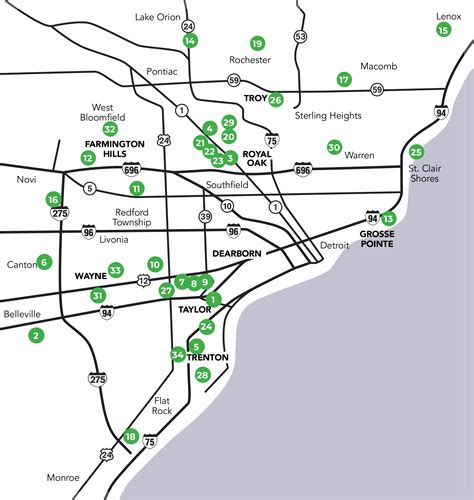 corewell health hospital|map of corewell health hospitals.